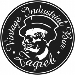 Vintage Industrial Bar Logo