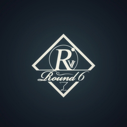 Round 6 Bar & Night Club Logo