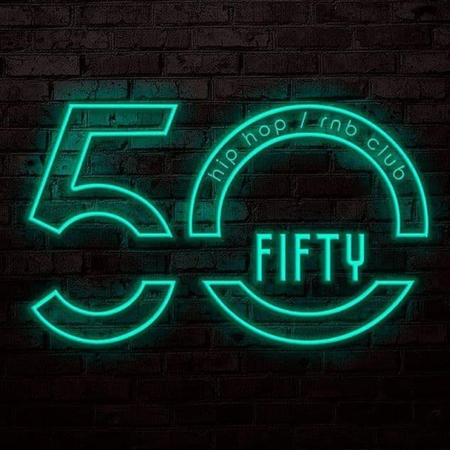 FIFTY. Hip-Hop & R'n'B Club Logo